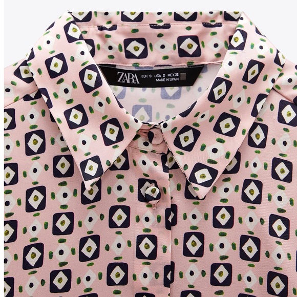 Geometric blouse - Picture 4 of 7